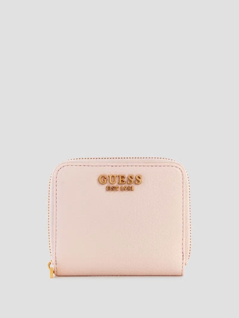 Guess Laryn Small Zip-Around Wallet - Light Rose Guess Laryn Small Zip-Around Wallet - Light Rose