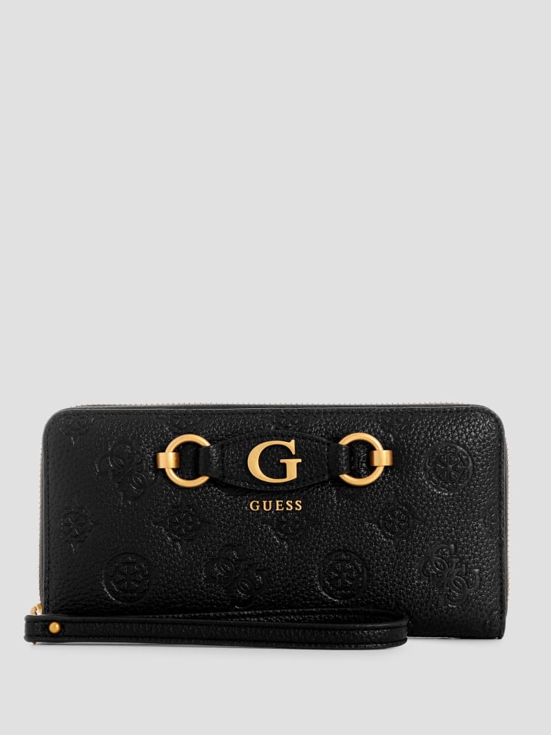 Guess Izzy Peony Large Zip-Around Wallet - Blossom Guess Izzy Peony Large Zip-Around Wallet - Blossom