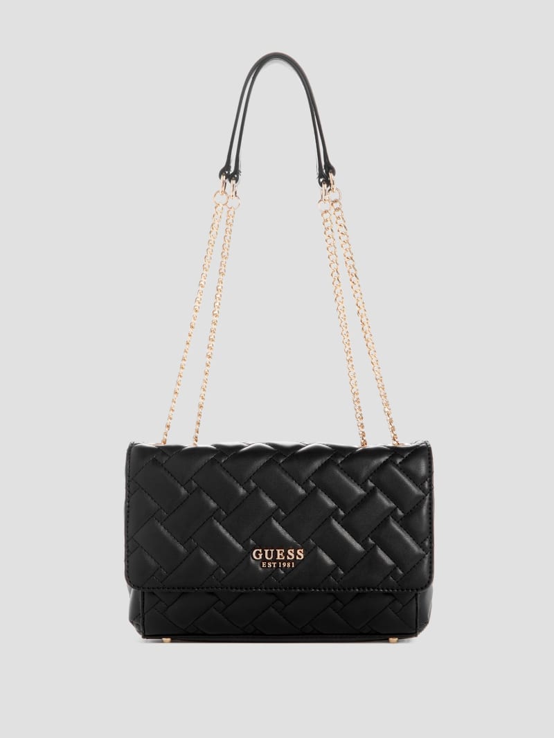 Guess Alanna Convertible Crossbody - Black Guess Alanna Convertible Crossbody - Black