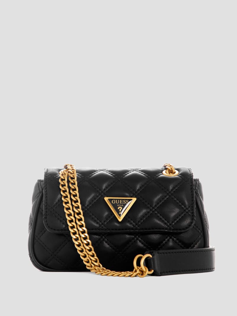 Guess Giully Mini Convertible Crossbody - Black Guess Giully Mini Convertible Crossbody - Black