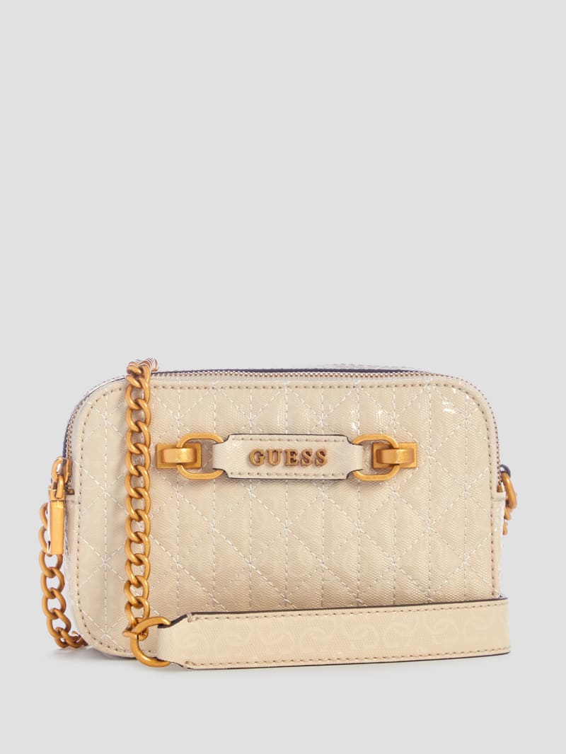 Guess Aveta Camera Bag - Off White Guess Aveta Camera Bag - Off White