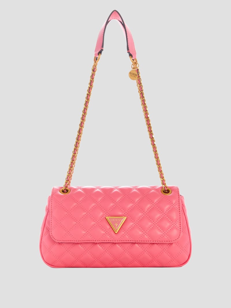 Guess Giully Quilted Convertible Crossbody - Watermelon Guess Giully Quilted Convertible Crossbody - Watermelon
