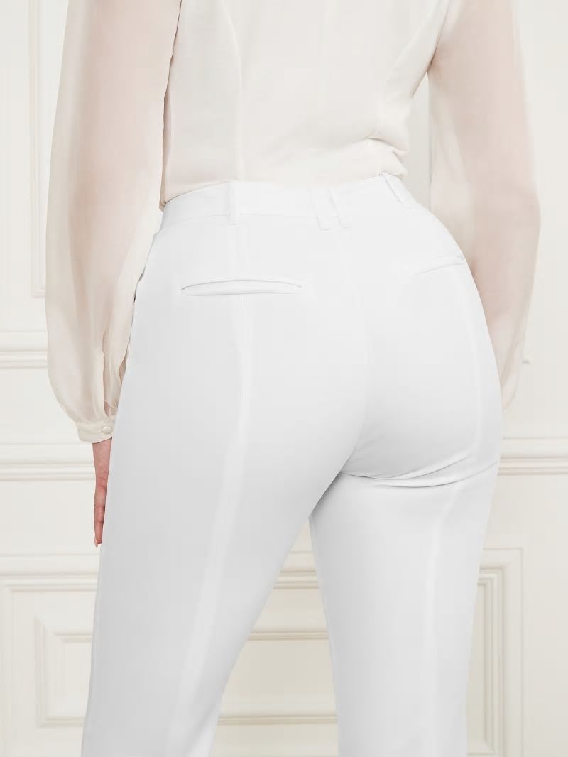 Guess Franca Flared Pant - Pale Pearl Guess Franca Flared Pant - Pale Pearl
