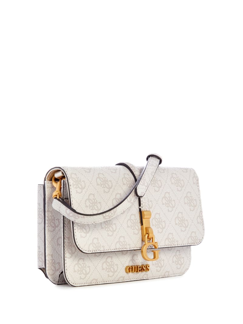 Guess James Quattro G Crossbody Organizer Wallet - Dove Logo Guess James Quattro G Crossbody Organizer Wallet - Dove Logo
