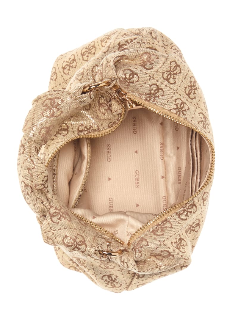 Guess Velina Quattro G Hobo Bag - Monogram Wash Guess Velina Quattro G Hobo Bag - Monogram Wash