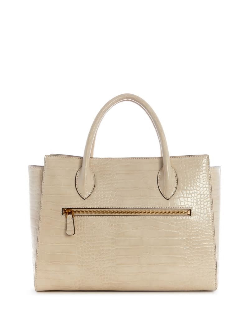 Guess Enisa High Society Satchel - Brun/ Egyptian Brown Guess Enisa High Society Satchel - Brun/ Egyptian Brown