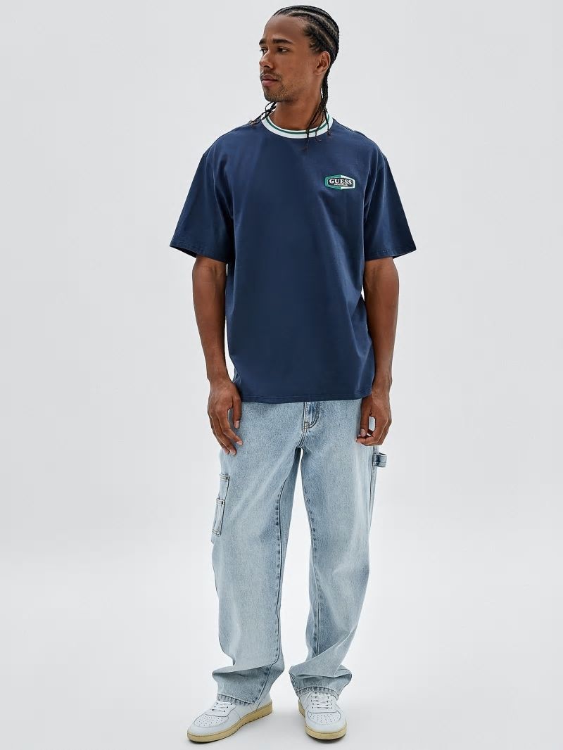 Guess GUESS Originals Kit Carpenter Jeans - Go Crest Lt Wash Guess GUESS Originals Kit Carpenter Jeans - Go Crest Lt Wash