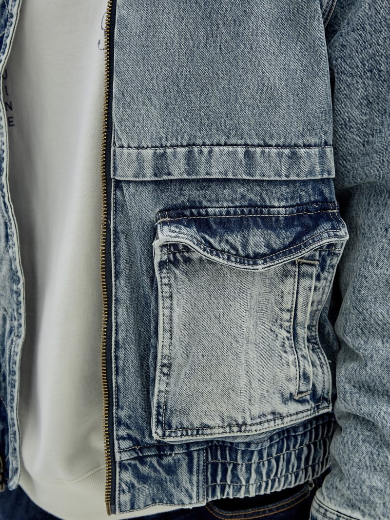Guess GUESS Originals Vintage Denim Jacket - Originals Vintage Acid Wa Guess GUESS Originals Vintage Denim Jacket - Originals Vintage Acid Wa