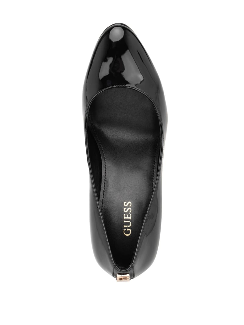 Guess Cador Leather Stiletto Heels - Black 002 Guess Cador Leather Stiletto Heels - Black 002