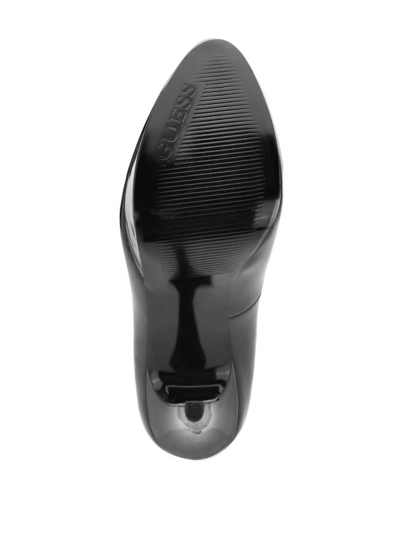 Guess Cador Leather Stiletto Heels - Black 002 Guess Cador Leather Stiletto Heels - Black 002
