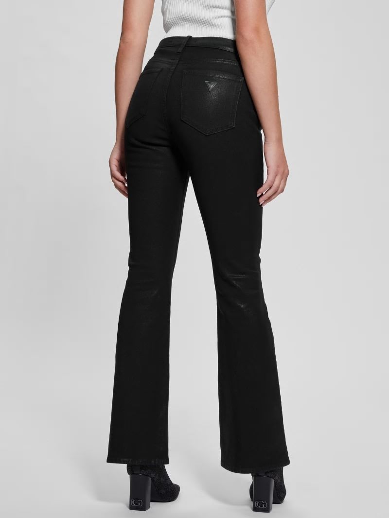 Guess Sexy Flare Jeans - Jet Black Multi Guess Sexy Flare Jeans - Jet Black Multi