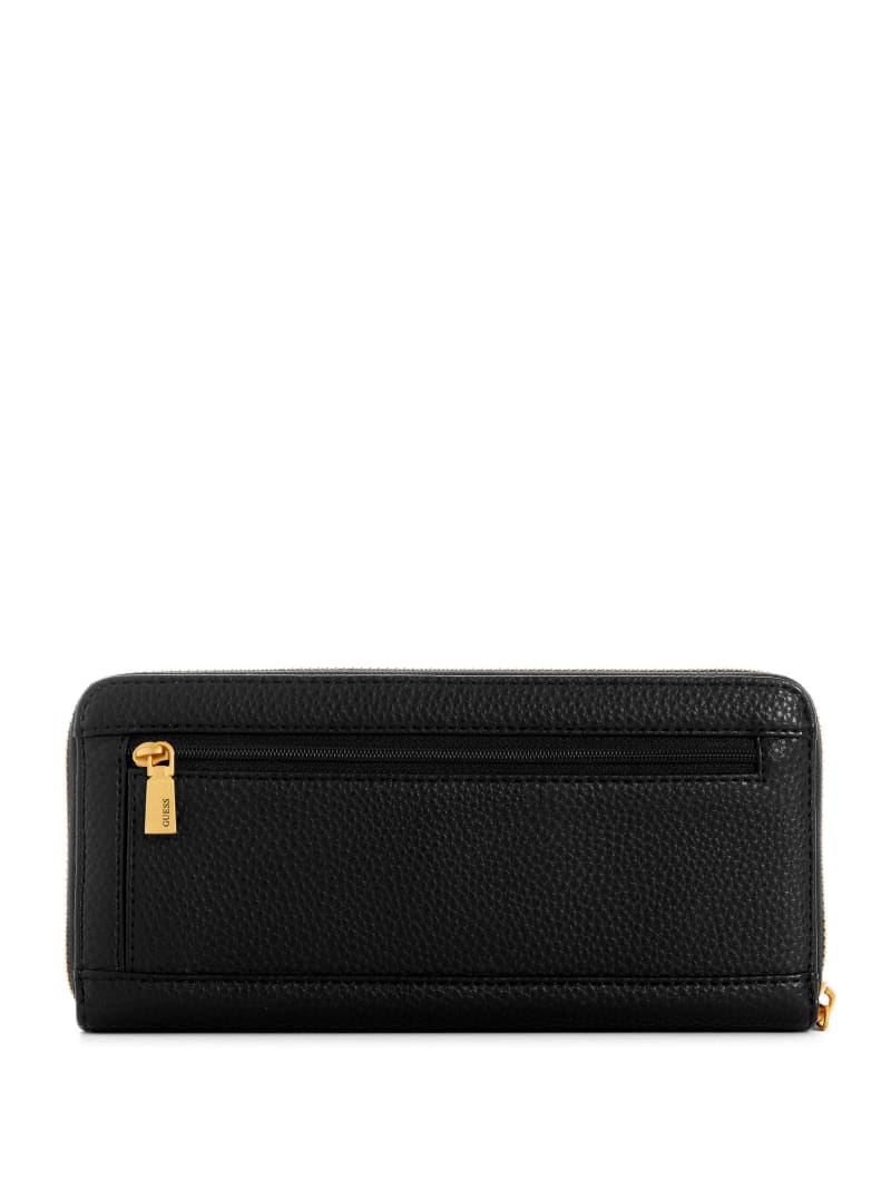 Guess Laryn Large Zip-Around Wallet - Black Guess Laryn Large Zip-Around Wallet - Black