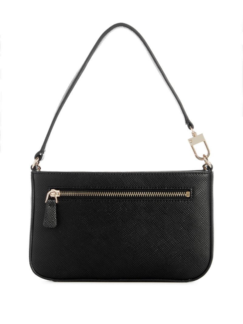 Guess Brynlee Mini Top-Zip Shoulder Bag - Black Guess Brynlee Mini Top-Zip Shoulder Bag - Black