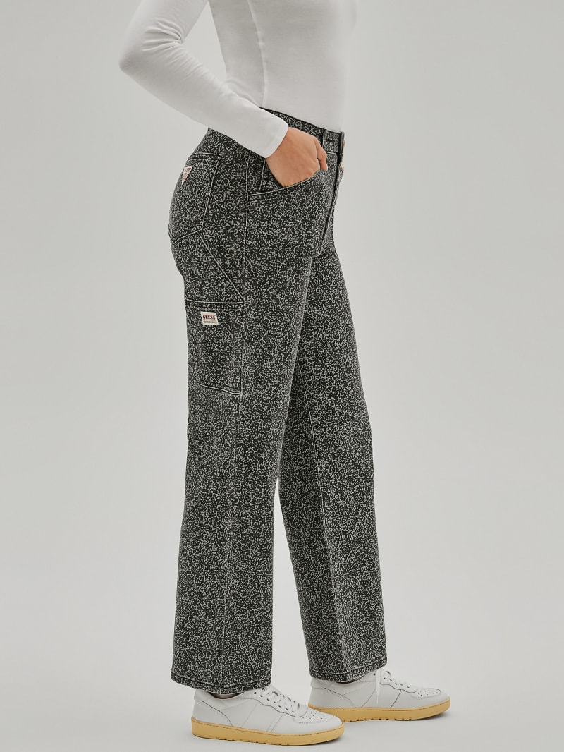 Guess GUESS Originals Composition Print Carpenter Jeans - Bamboo Stick Guess GUESS Originals Composition Print Carpenter Jeans - Bamboo Stick