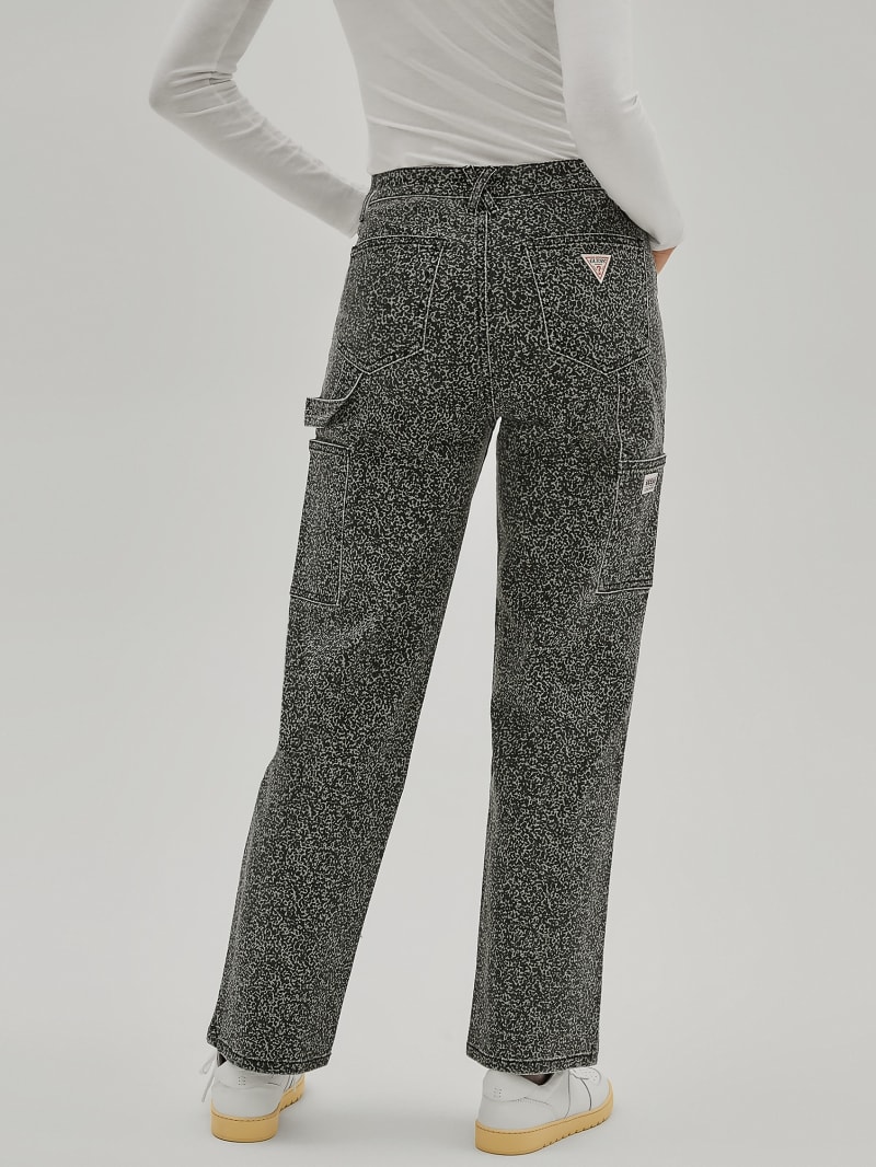 Guess GUESS Originals Composition Print Carpenter Jeans - Bamboo Stick Guess GUESS Originals Composition Print Carpenter Jeans - Bamboo Stick