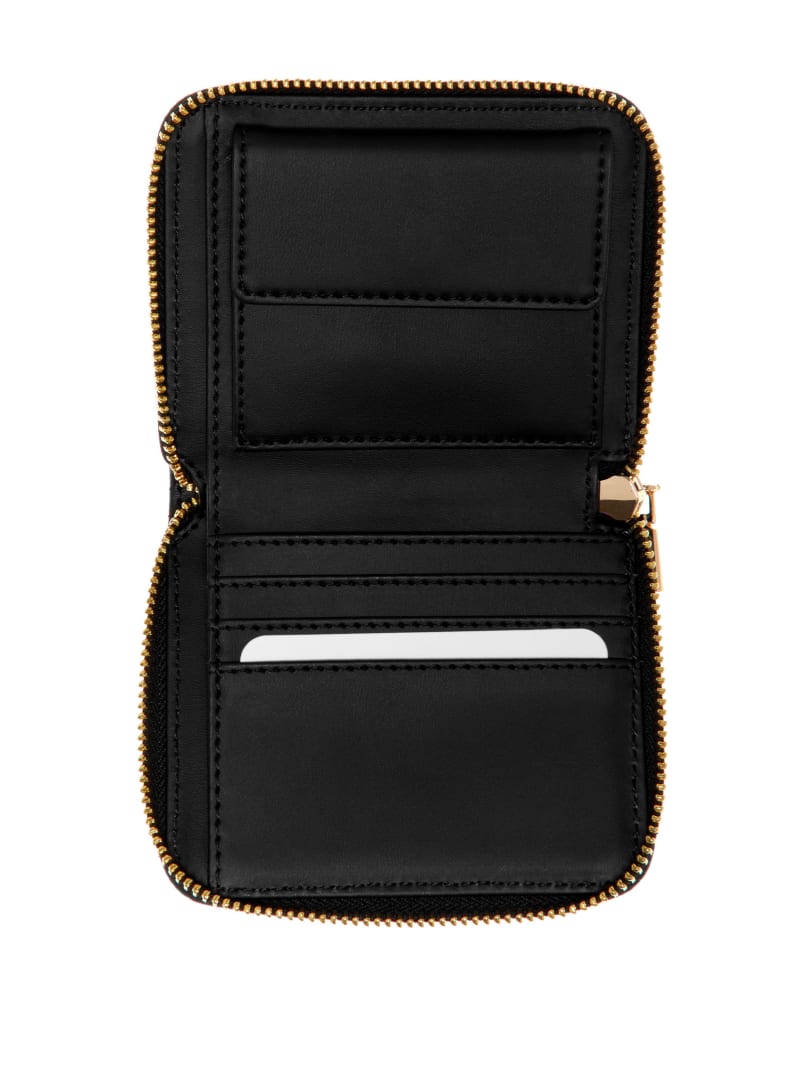 Guess Laurel Small Zip-Around Wallet - Cloud Wash Guess Laurel Small Zip-Around Wallet - Cloud Wash
