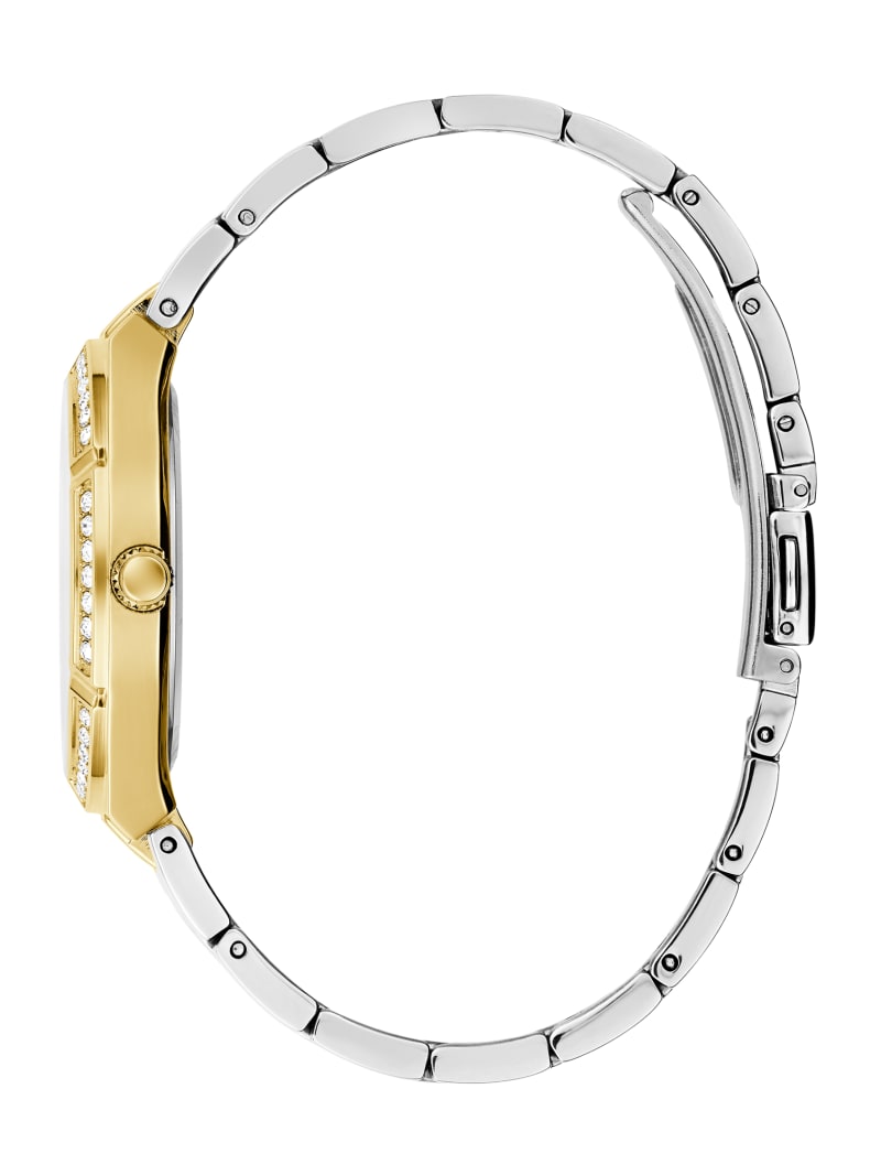 Guess Two-Tone Analog Watch - Silver/Gold Guess Two-Tone Analog Watch - Silver/Gold