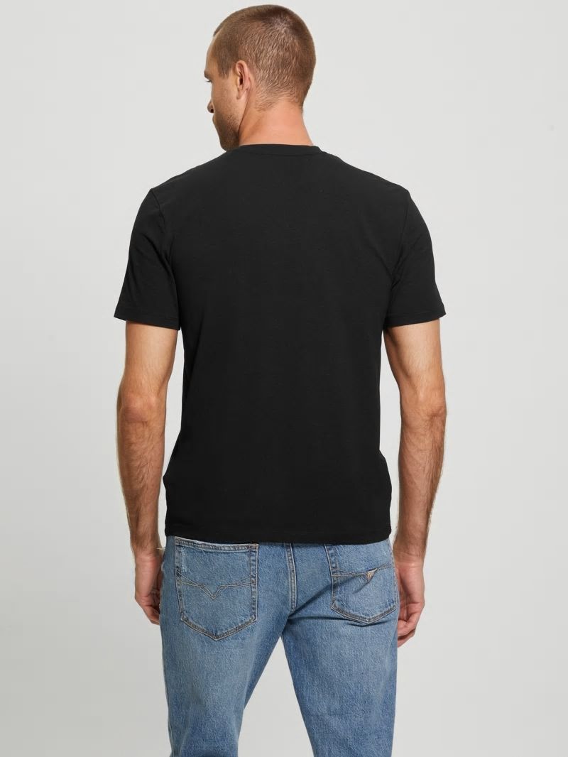 Guess Eco Hedley Tee - Black Guess Eco Hedley Tee - Black