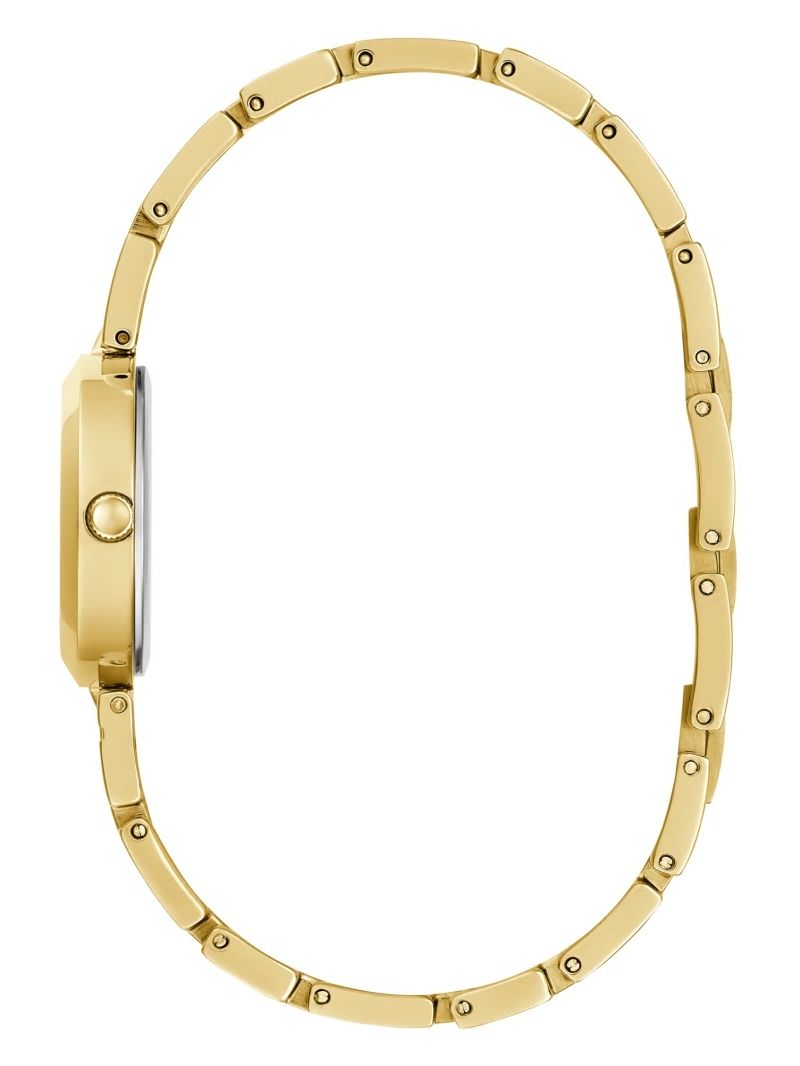 Guess Gold-Tone G Logo Analog Watch - Gold Guess Gold-Tone G Logo Analog Watch - Gold