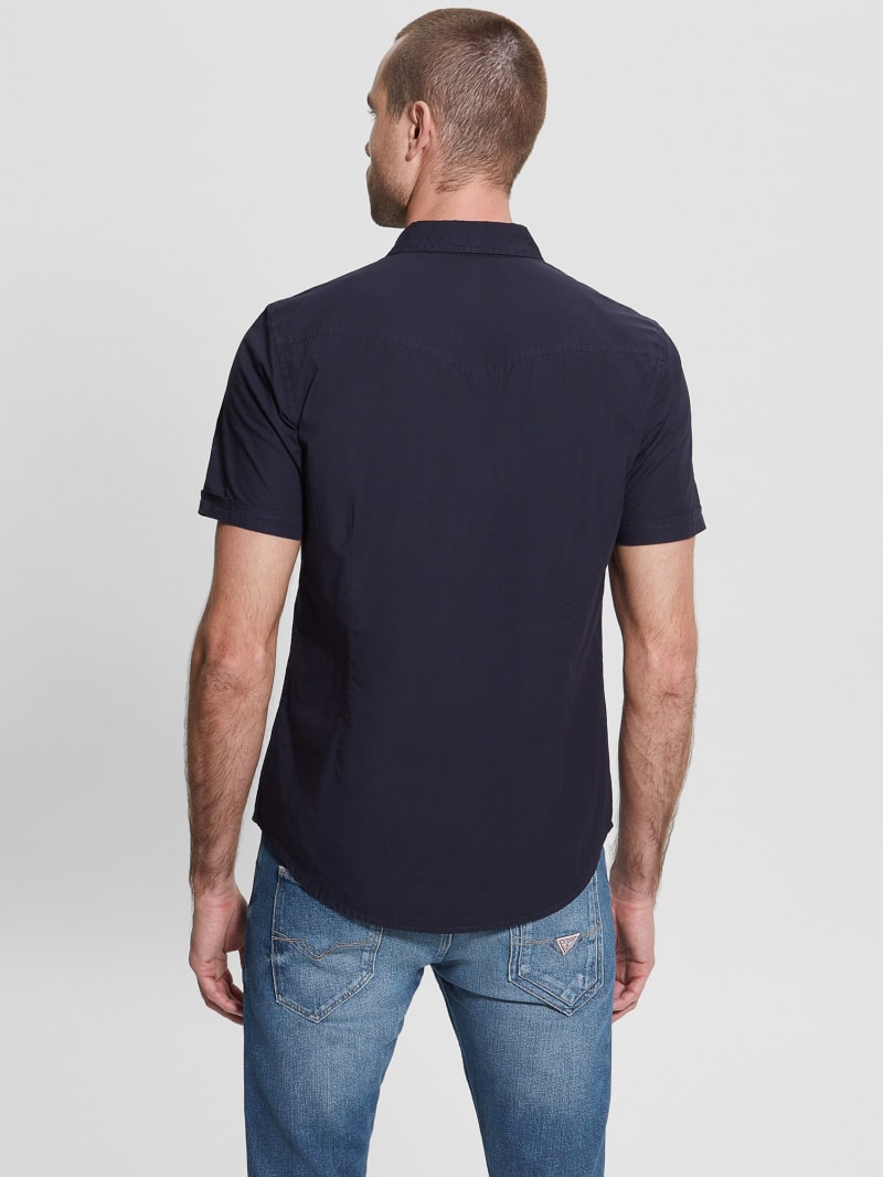 Guess Nottingham Shirt - Bleu &eacute;L&eacute;Gant