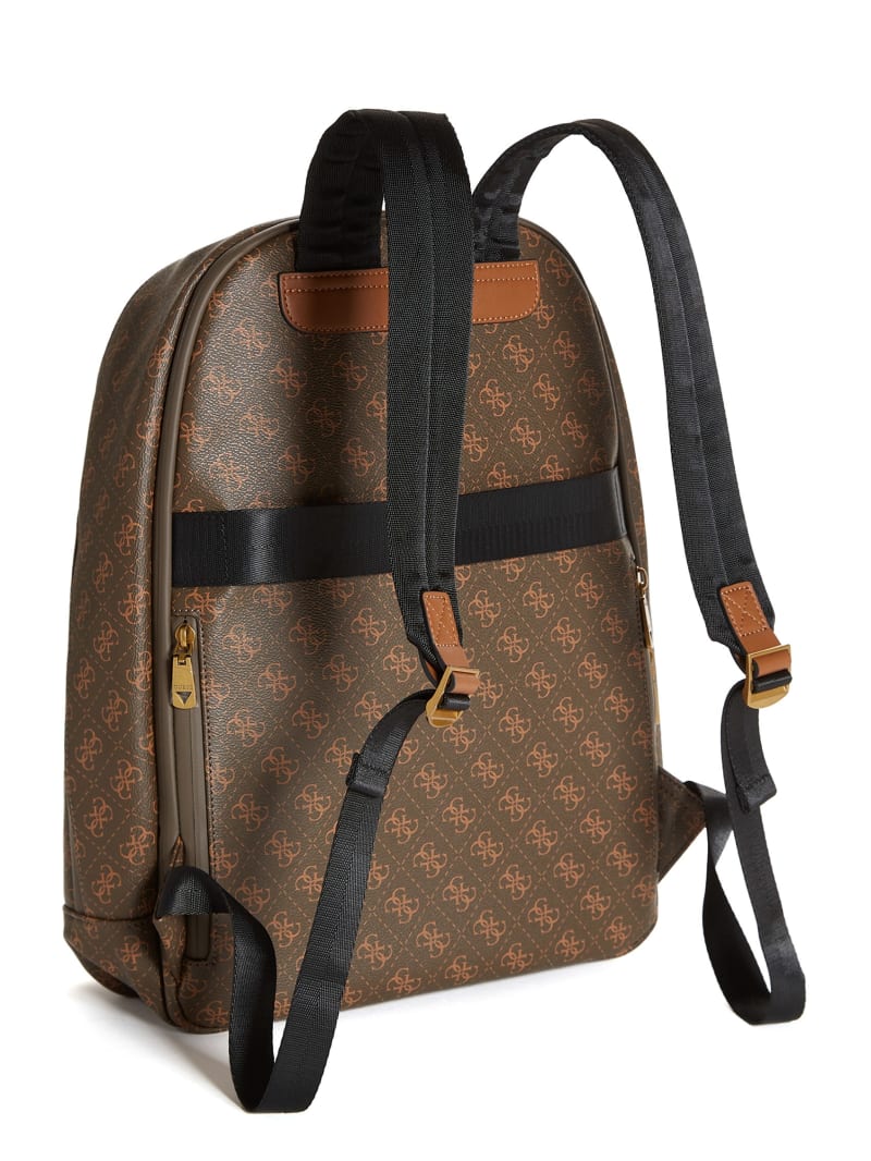 Guess Vezzola Smart Backpack - Brown/Mustard Guess Vezzola Smart Backpack - Brown/Mustard