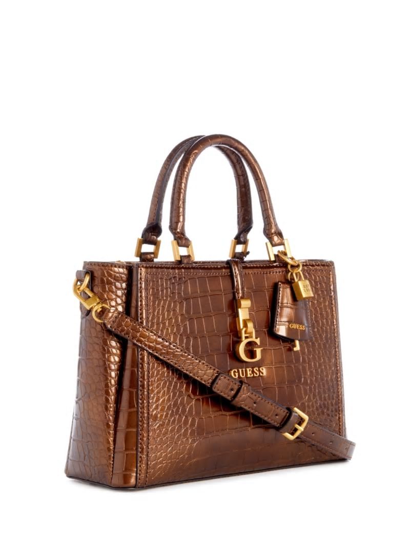 Guess James Girlfriend Satchel - Bronze Guess James Girlfriend Satchel - Bronze