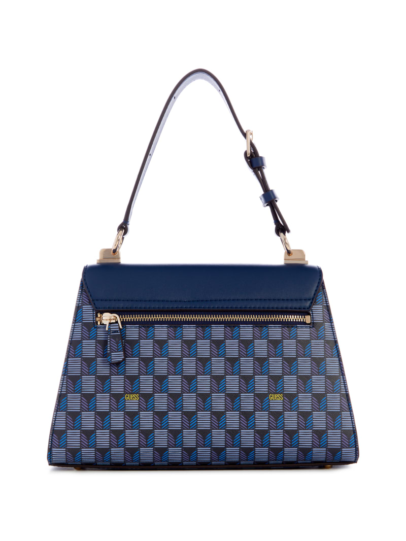 Guess Hallie Mini Fold-Over Flap Crossbody - Burnt Orange Guess Hallie Mini Fold-Over Flap Crossbody - Burnt Orange