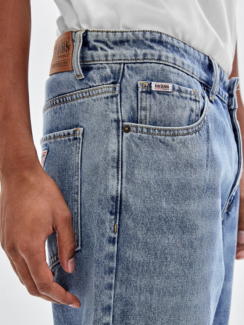 Guess GUESS Originals Relaxed Pants - Go Johnny Medium Wash Guess GUESS Originals Relaxed Pants - Go Johnny Medium Wash