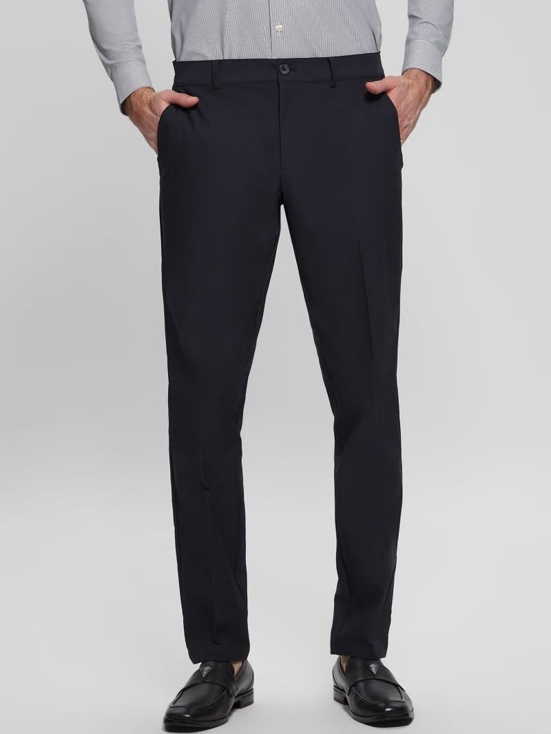 Guess Myron Tech-Stretch Dressy Pants - Bleu &eacute;L&eacute;Gant