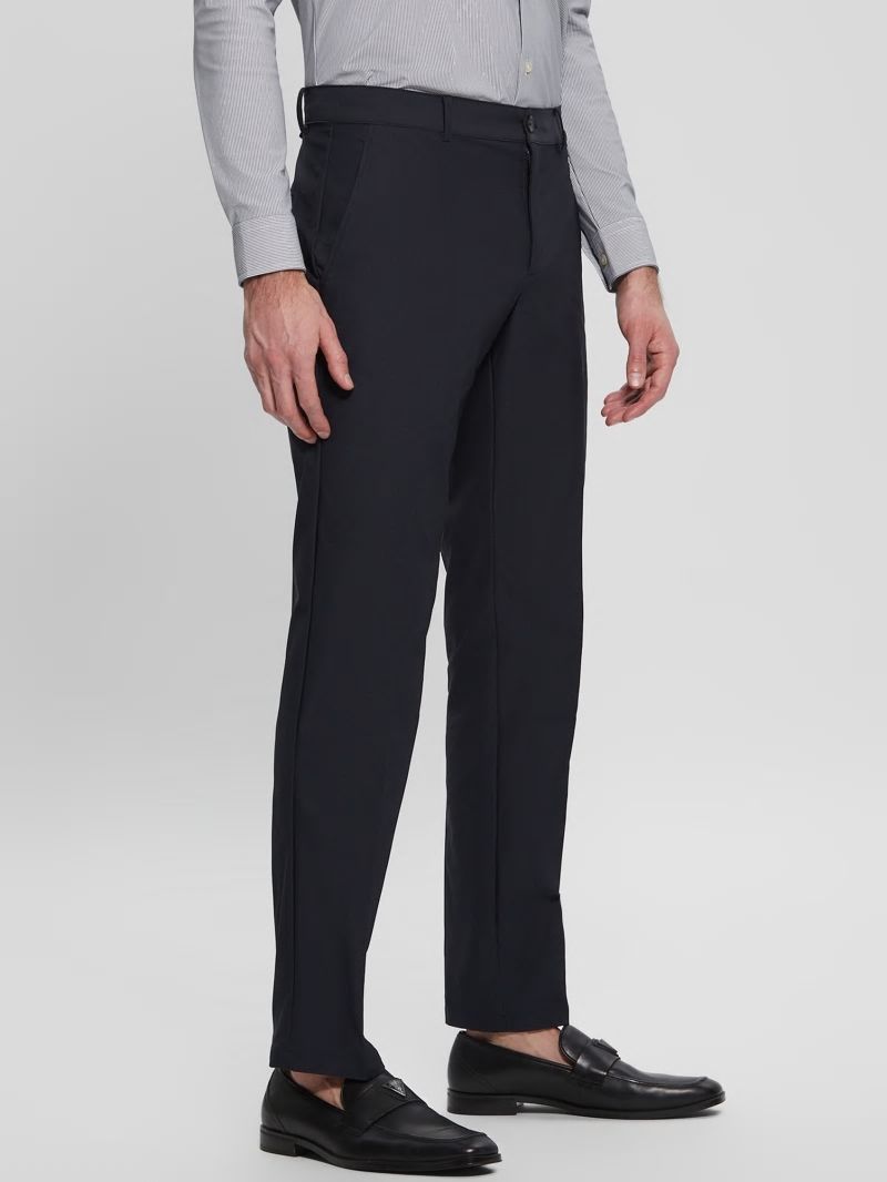 Guess Myron Tech-Stretch Dressy Pants - Bleu &eacute;L&eacute;Gant