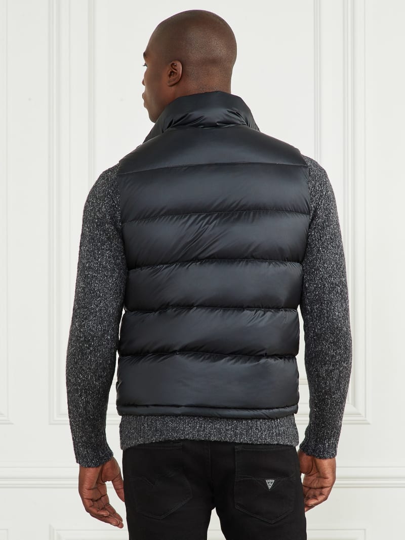 Guess Down Puffer Vest - Bleu &eacute;L&eacute;Gant