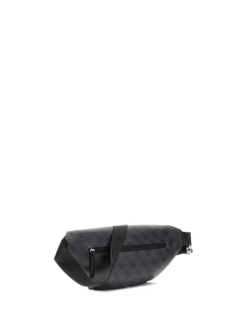 Guess Vezzola Eco Quattro G Bum Bag - Black Guess Vezzola Eco Quattro G Bum Bag - Black