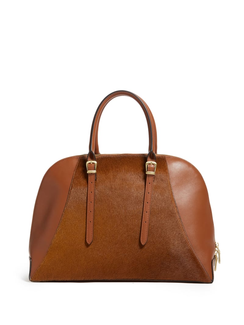 Guess Lady Luxe Leather Dome - Brown Guess Lady Luxe Leather Dome - Brown