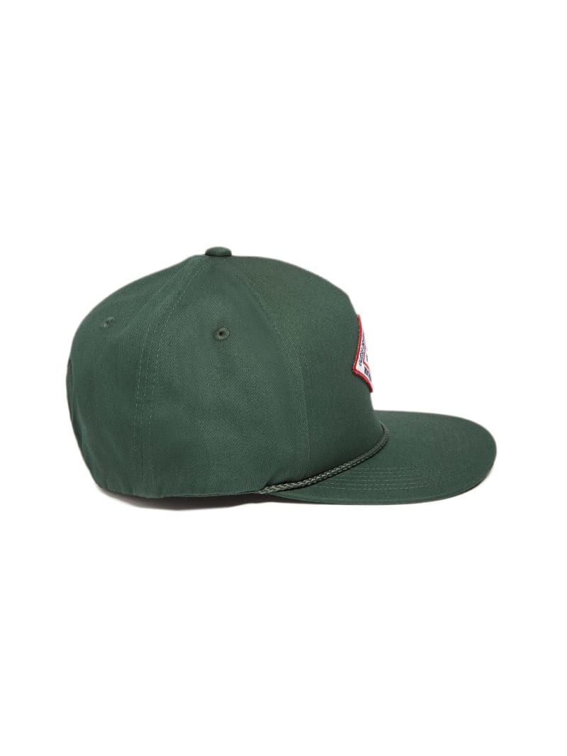 Guess GUESS Originals Outdoor Patched Hat - Moss Mat Guess GUESS Originals Outdoor Patched Hat - Moss Mat