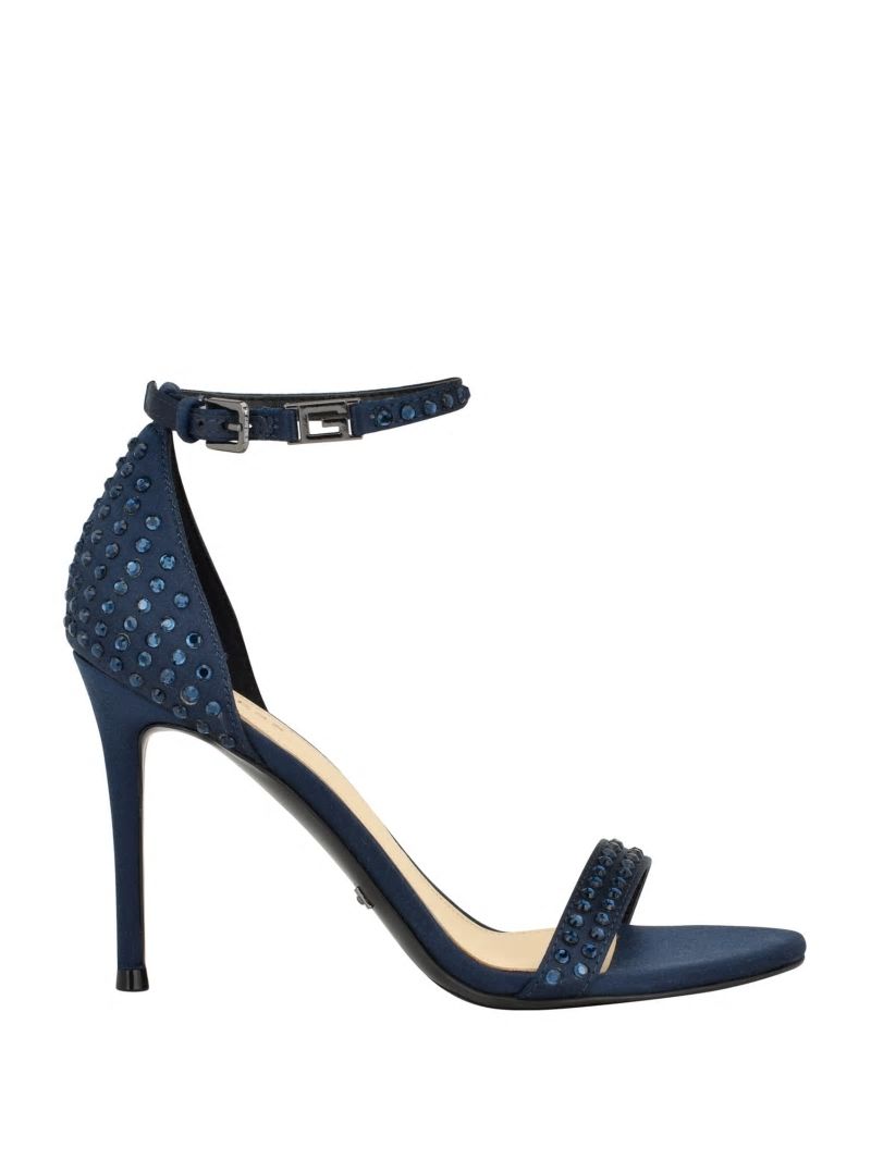 Guess Kabaile Rhinestone Heels - Dark Blue 400 Guess Kabaile Rhinestone Heels - Dark Blue 400