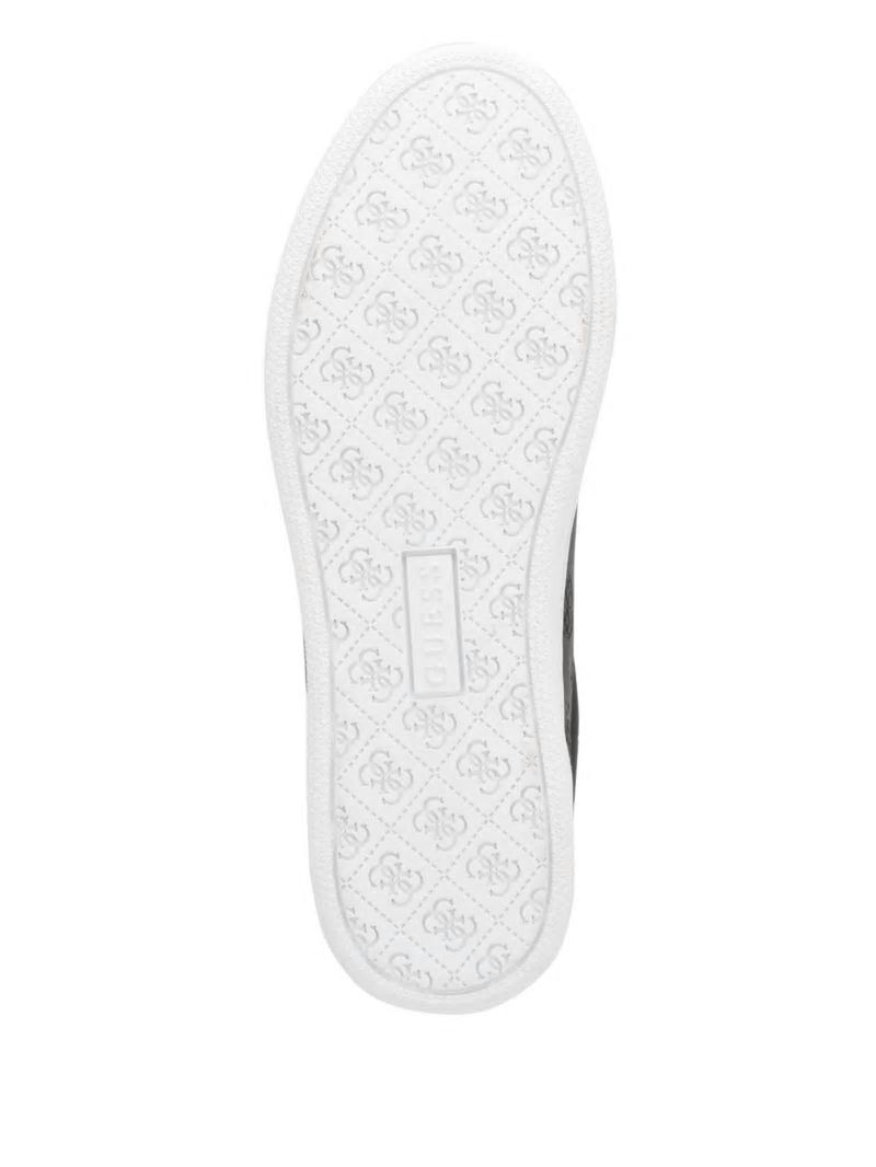 Guess Renzy Debossed Logo Low-Top Sneakers - Black 001 Guess Renzy Debossed Logo Low-Top Sneakers - Black 001