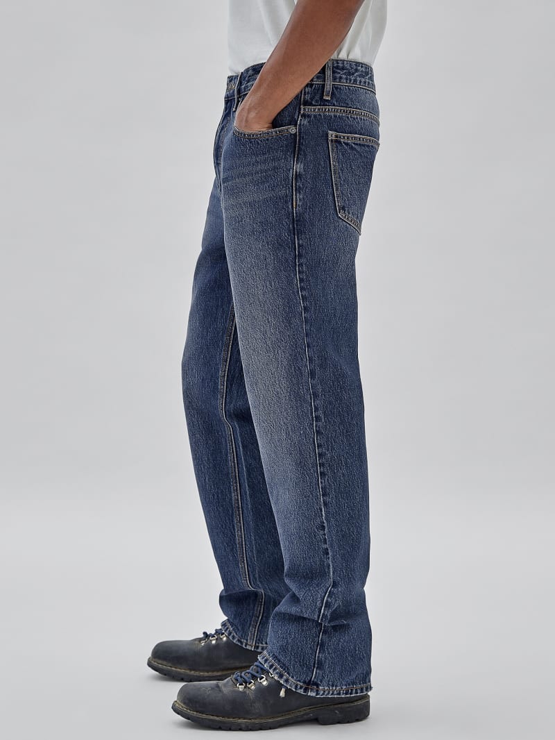 Guess GUESS Originals Kit Bootcut Jeans - Go Used Dark Medium Wash Guess GUESS Originals Kit Bootcut Jeans - Go Used Dark Medium Wash