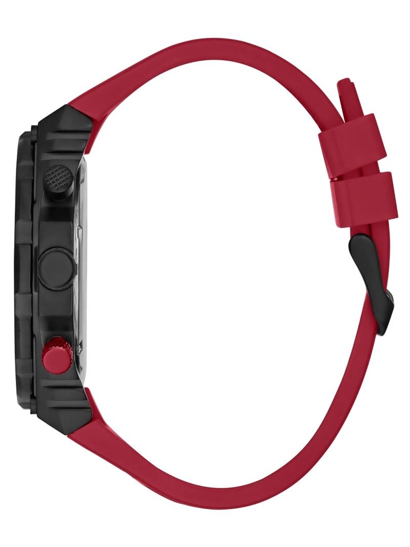Guess Black and Red Multifunction Watch - Black & Red Combo Guess Black and Red Multifunction Watch - Black & Red Combo