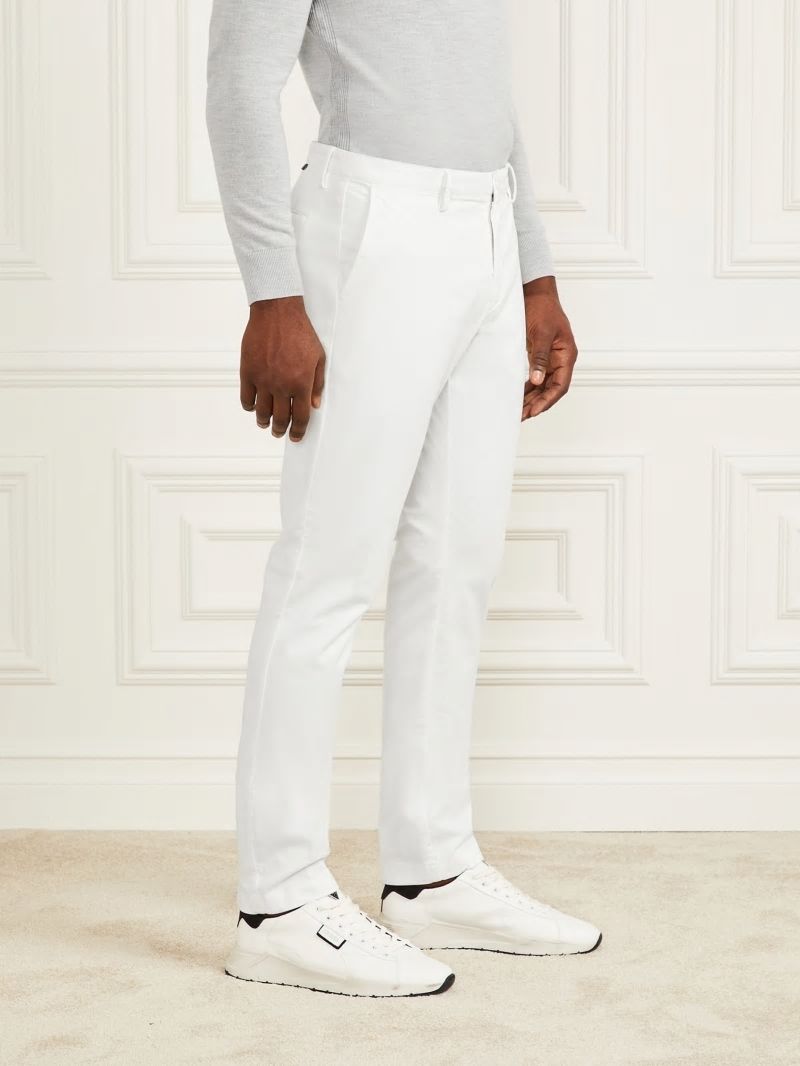Guess Eco Hugh Easy Chino Pant - Spirit White Guess Eco Hugh Easy Chino Pant - Spirit White