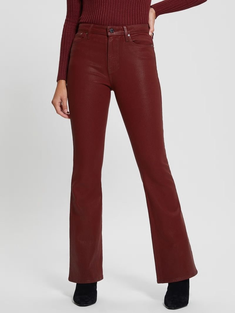 Guess Sexy Flare Jeans - Tahiti Red Multi Guess Sexy Flare Jeans - Tahiti Red Multi