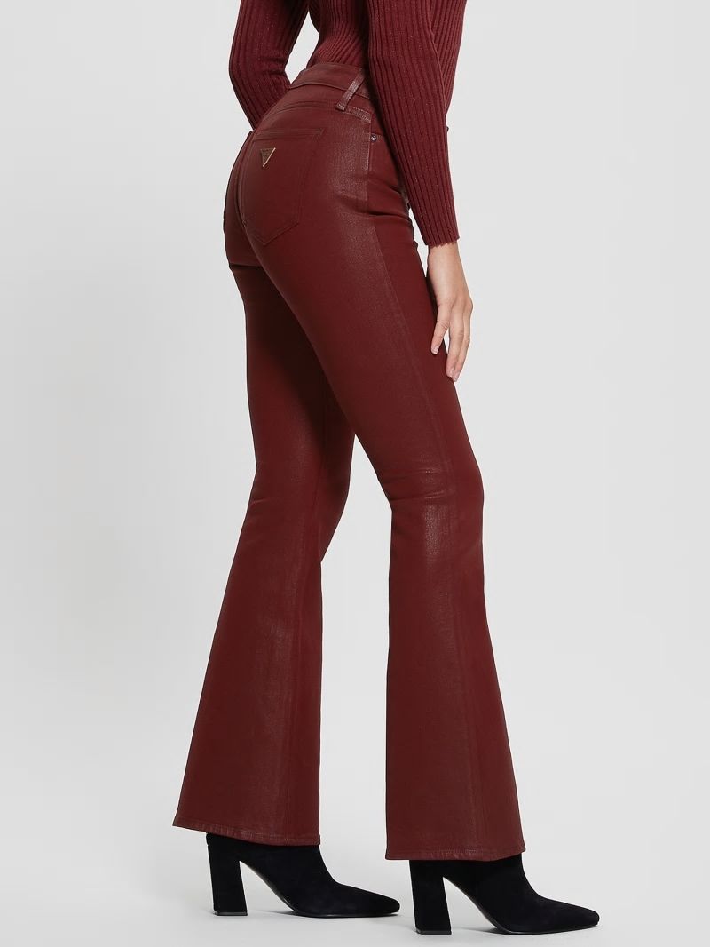 Guess Sexy Flare Jeans - Tahiti Red Multi Guess Sexy Flare Jeans - Tahiti Red Multi