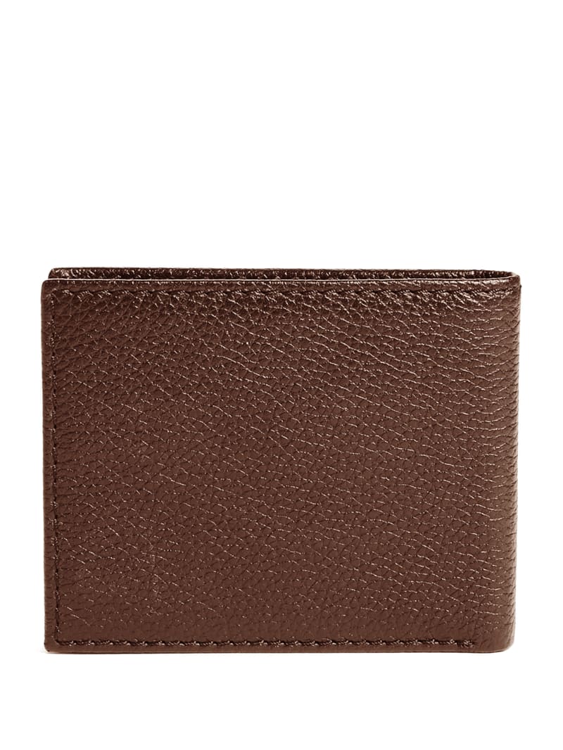 Guess Bishop Bifold Wallet - Brown Guess Bishop Bifold Wallet - Brown