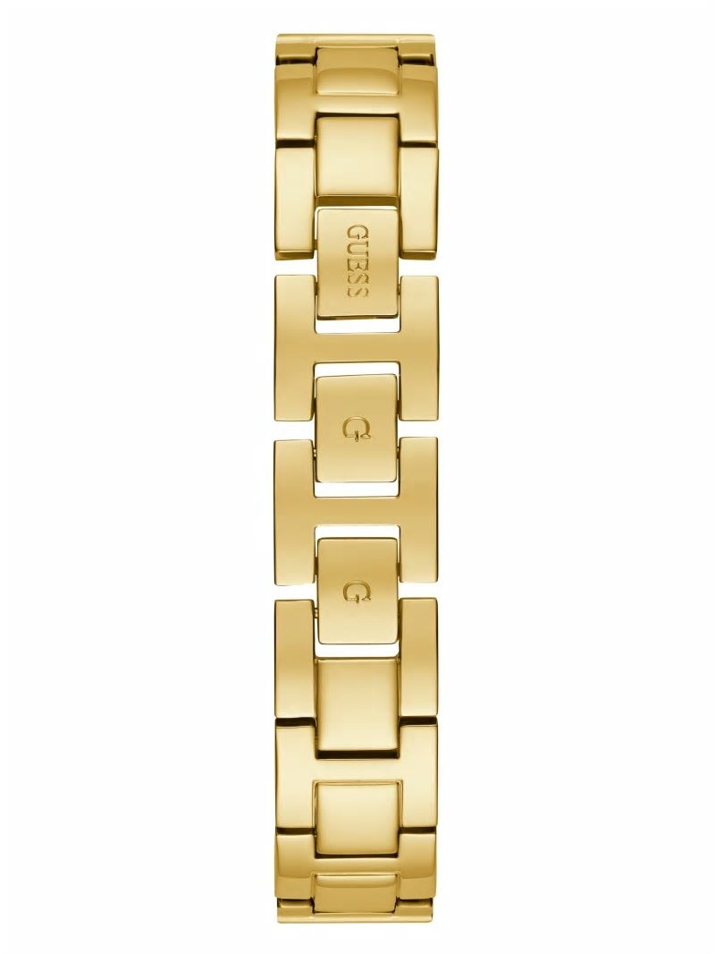 Guess Gold-Tone Mixed Chain Analog Watch - Gold Guess Gold-Tone Mixed Chain Analog Watch - Gold