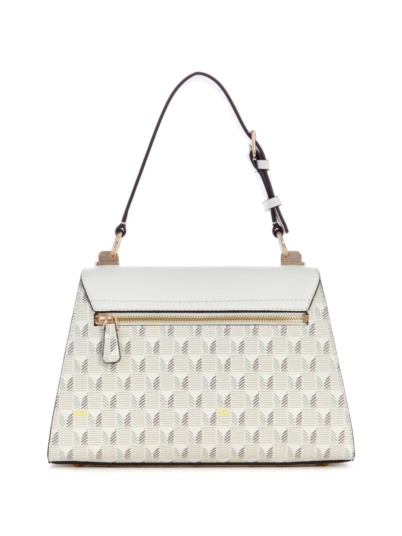 Guess Hallie Mini Fold-Over Flap Crossbody - Steel Guess Hallie Mini Fold-Over Flap Crossbody - Steel