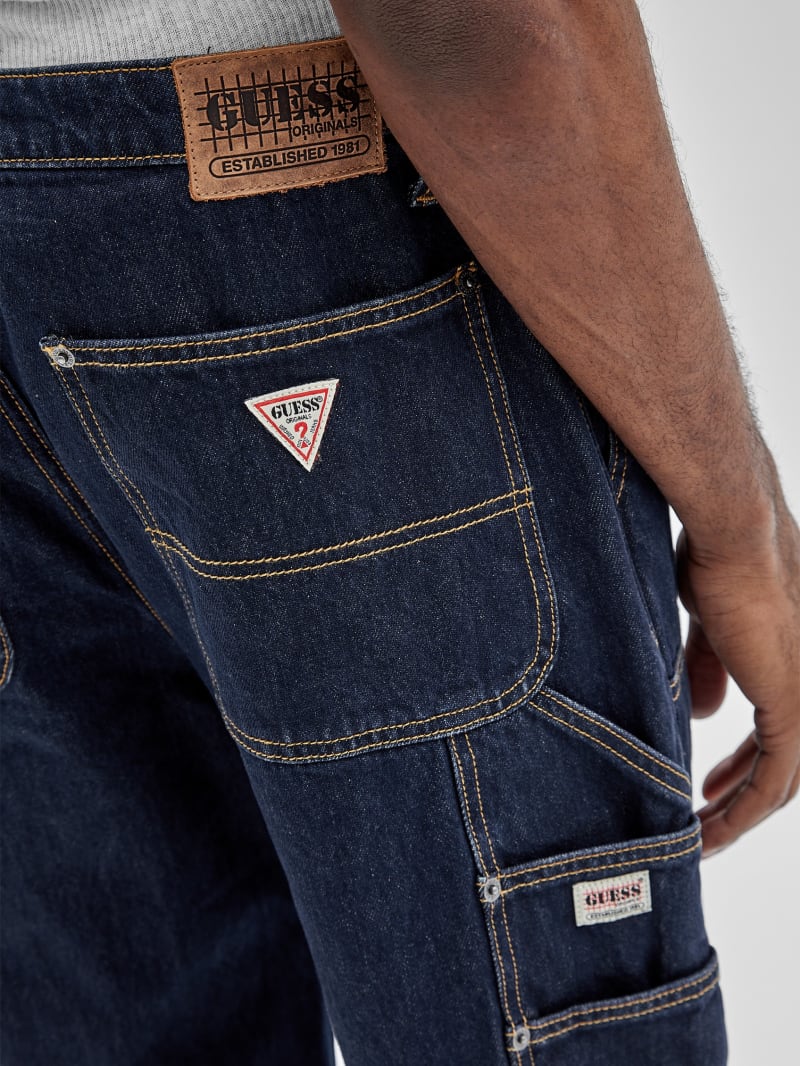 Guess GUESS Originals Kit Tactical Carpenter Jeans - Go Hyde Blk Wash Guess GUESS Originals Kit Tactical Carpenter Jeans - Go Hyde Blk Wash