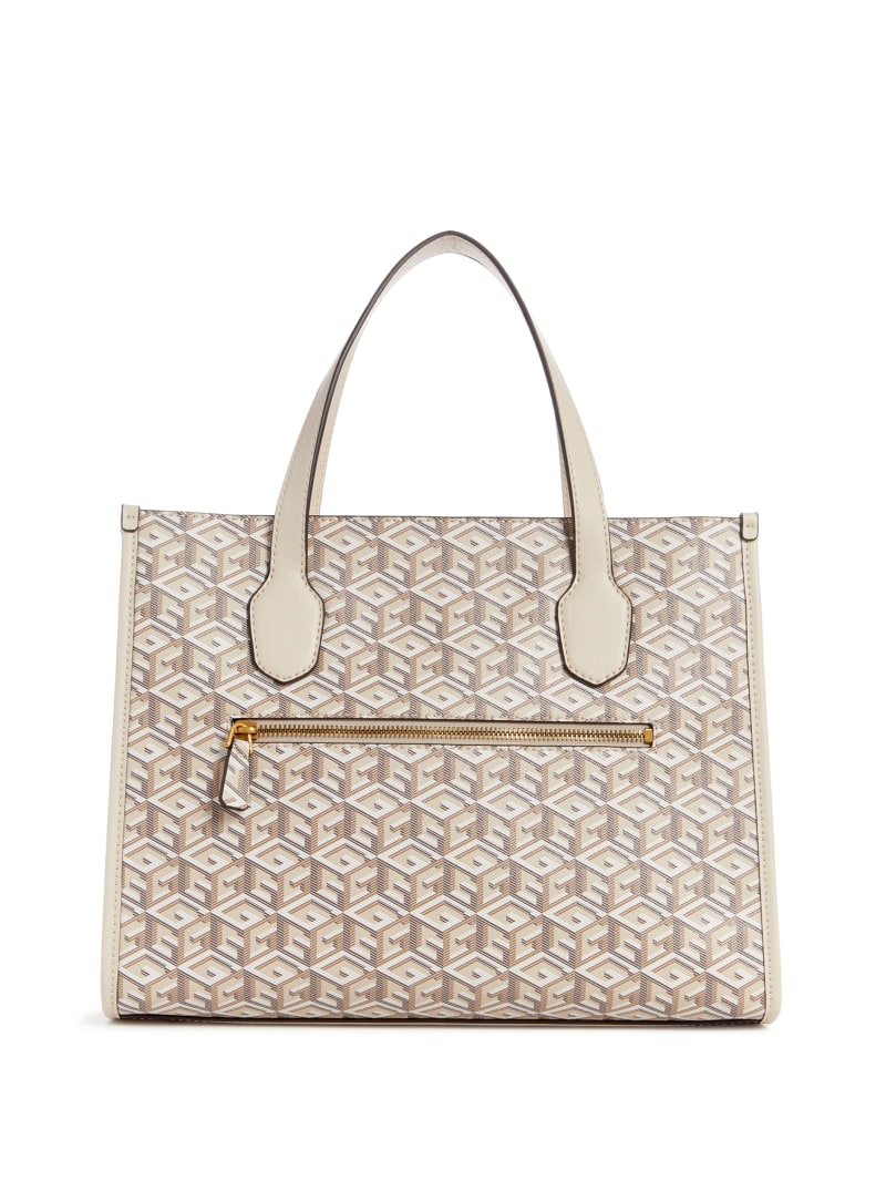 Guess Silvana G Cube Tote - Saddle Guess Silvana G Cube Tote - Saddle