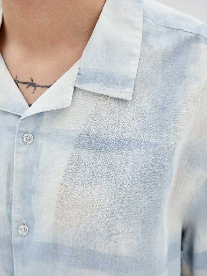 Guess GUESS Originals Painter Shirt - New Steel Multi Guess GUESS Originals Painter Shirt - New Steel Multi