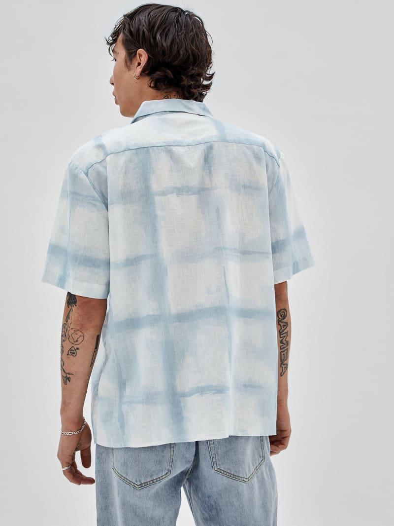 Guess GUESS Originals Painter Shirt - New Steel Multi Guess GUESS Originals Painter Shirt - New Steel Multi