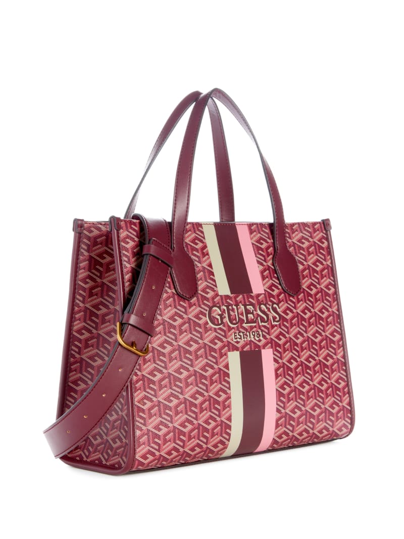 Guess Silvana G Cube Tote - Montego Wash Guess Silvana G Cube Tote - Montego Wash