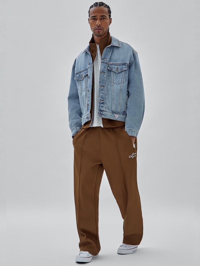 Guess GUESS Originals Eco Tricot Track Pants - Brown Sand Guess GUESS Originals Eco Tricot Track Pants - Brown Sand